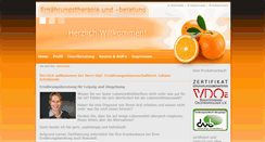 Desktop Screenshot of leipzig-ernaehrungsberatung.de