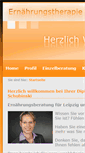 Mobile Screenshot of leipzig-ernaehrungsberatung.de